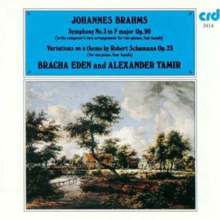 BRAHMS - Eden - Symphonie n°3 op.90 : version pour deux pianos